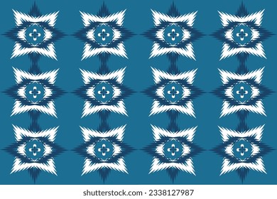 Indian ikat pattern .design pastel concept.Ethnic Aztec fabric carpet mat ornament native boho African American chevron textile wallpaper decoration. Geometric line texture vector illustrations.
