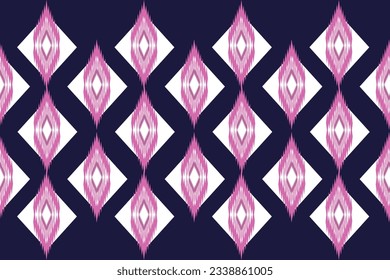 Indian ikat pattern .design pastel concept.Ethnic Aztec fabric carpet mat ornament native boho African American chevron textile wallpaper decoration. Geometric line texture vector illustrations.

 