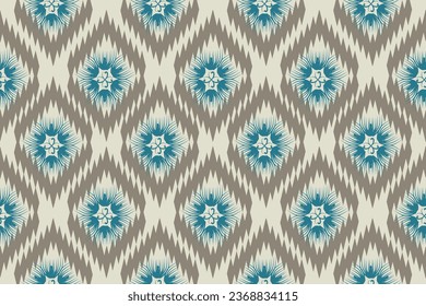 Indian ikat pattern .design pastel concept.Ethnic Aztec fabric carpet mat ornament native boho African American chevron textile wallpaper decoration. Geometric line texture vector illustrations.
