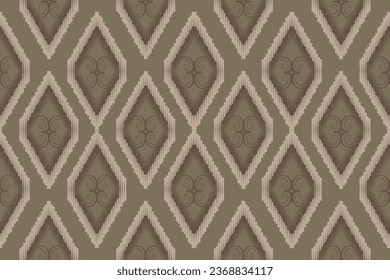 Patrón de ikat indio .diseño concepto pastel.Alfombra de tela azteca étnica adorno de alfombras nativas boho chino-americano chevron textil decoración de papel de pared. Ilustraciones de vectores de textura de línea geométrica.
