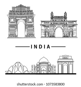 Indian illustration vector