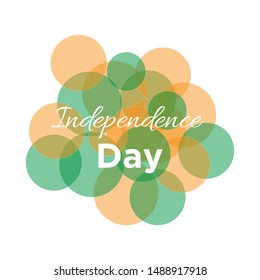 Indian Independence Day Abstract Vector