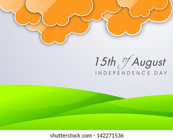 Indian Independence Day background.