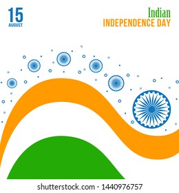 indian independence day background, greeting card