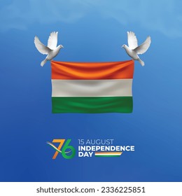 Celebración del 76° Día de la Independencia de la India