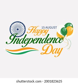 Indian Independence Day Celebrations 15 August Stock Vector (Royalty ...