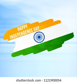 Indian Independence Day concept background. EPS10 vector