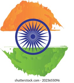 Antecedentes del concepto del Día de la Independencia India con la rueda de Ashoka
