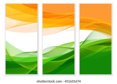 Indian Independence Day concept background Vector Illustration