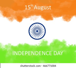 Day Independence India Indian Flag Republic Stock Vector (Royalty Free ...