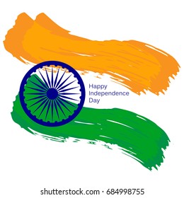 Indian Independence Day concept background . Vector Illustration