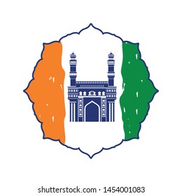 indian independence day flag vector illustrator