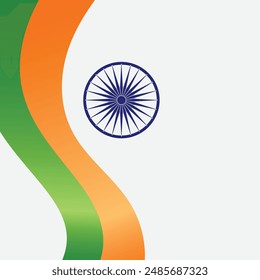 Indian Independence Day Illustration Template