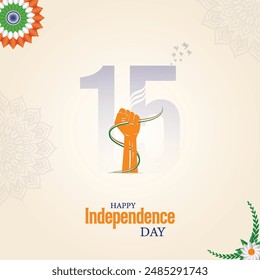 indian Independence Day, poster, banner, social media poster, india, indian, 