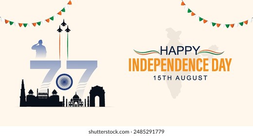 indian Independence Day, poster, banner, social media poster, india, indian, 