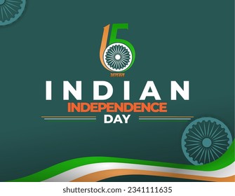 Indian independence day template vector. Happy independence day India Vector Template Design Illustration design. Vector illustration of 15th August India Happy Independence Day. India vector.