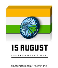 Indian Independence Day vector background