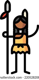 ilustración de material de elemento de diseño aislado indio. Vector de fondo blanco