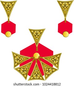 Indian Jewelry vector Indian Fashion Jewellery