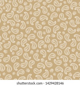 
Indian kalamkari with cucumbers for seamless background