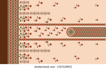  indian kurti   front side background design