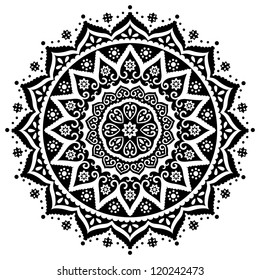 Indian lace ornament