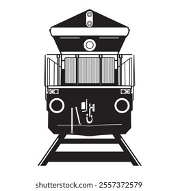 Indian Locomotive logo vector illustration - WAP