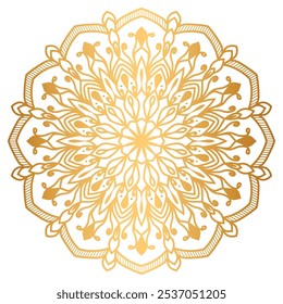 Indische Luxus Mandala Muster Islamische Ornament und Luxus Mandala Gold transparenter Hintergrund im islamischen arabischen Stil für Einladung	
