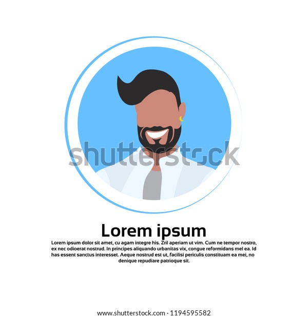 Indian Man Face Avatar Traditional Clothes Stock Vector Royalty Free 1194595582