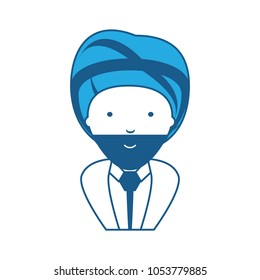 Indian man icon