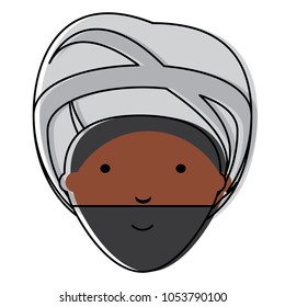 Indian man icon