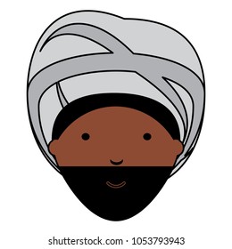 Indian man icon