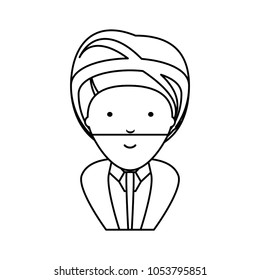Indian man icon