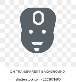 indian Man icon. Trendy flat vector indian Man icon on transparent background from india collection. 