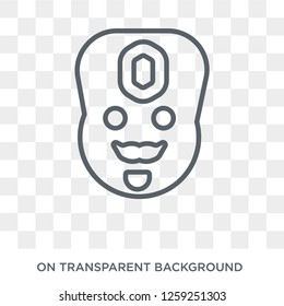 indian Man icon. Trendy flat vector indian Man icon on transparent background from india collection. High quality filled indian Man symbol use for web and mobile