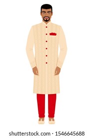 Indian man in traditional costume