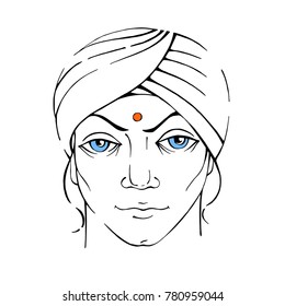 Indian man in turban