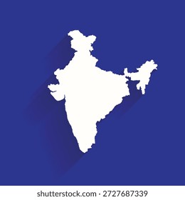 Mapa indio Mapa de Vector de estados indios, Ilustración vectorial de la India, dibujo de Vectores, mapa de estados y territorios de la India, mapa de esquema Vector, estados y territorios de la India.