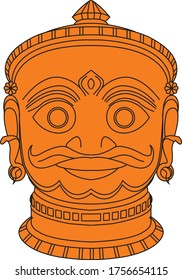 Indian metal mask designs for fabric/textile printing