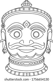 Indian metal mask designs for fabric/textile printing