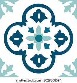 Indian middle eastern floral pattern motif.