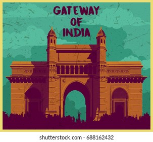 Indian Monument Gateway Of India
