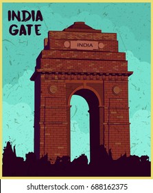 Indian monument india gate