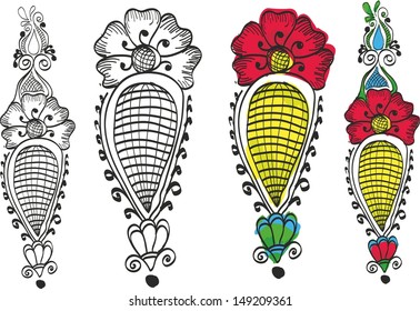 Indian motif
