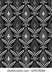 Indian Motif Pattern Vector