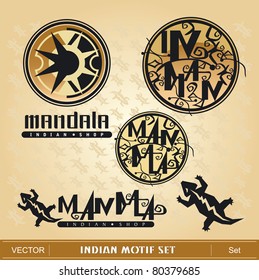 Indian Motif Set