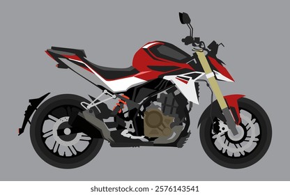 Indian motor bike vector high quality 