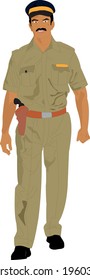 Indian Mumbai Police 5 star officer