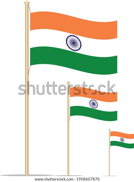 Indian National\
Flag, Tiranga, tri colour\
flag