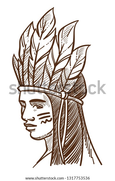 native american hat